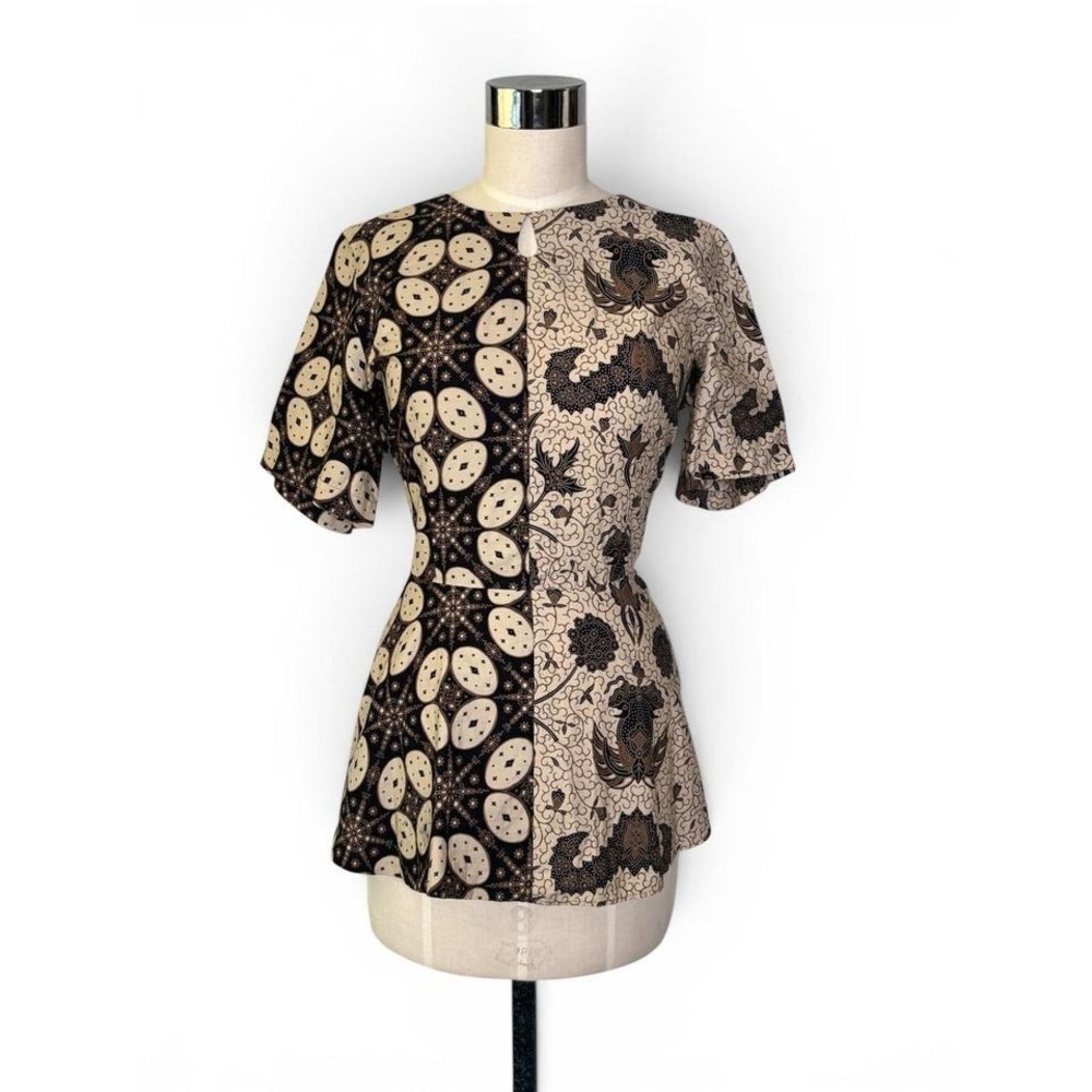 New Vintage Keris Fashion Batik Top XL